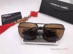 2017 New Porsche Design P'8806 Sunglasses Brown Lens Titanium Frame unisex